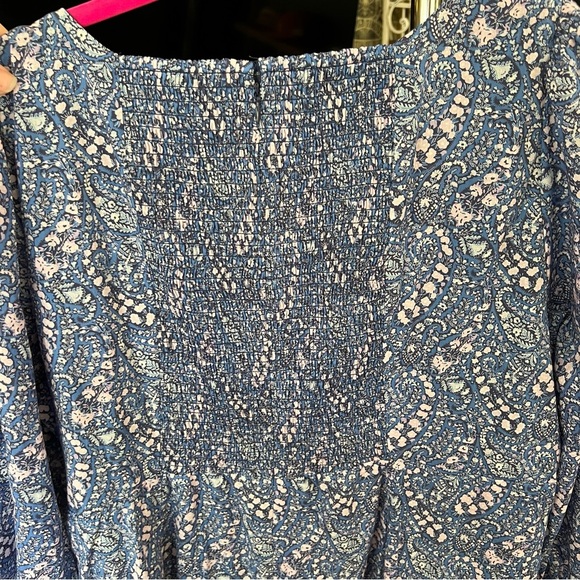 J.Crew Long-Sleeve Mini Dress in Liberty® Bourton Bloom Fabric Plus Size - Picture 9 of 10